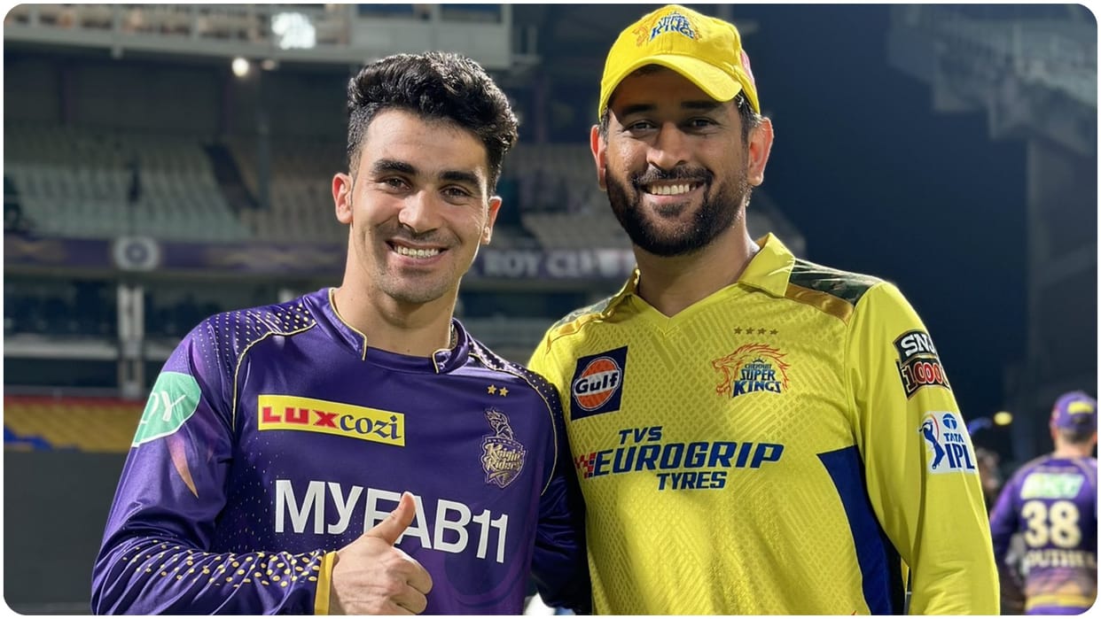 Rahmanullah gurbaz thanks MS Dhoni for his Jersey said wants to play one match with him