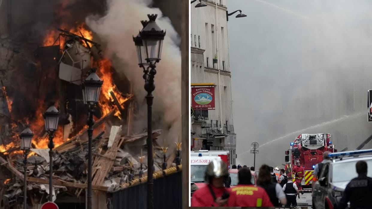 France Explosion in French capital Paris several people injured many in critical condition