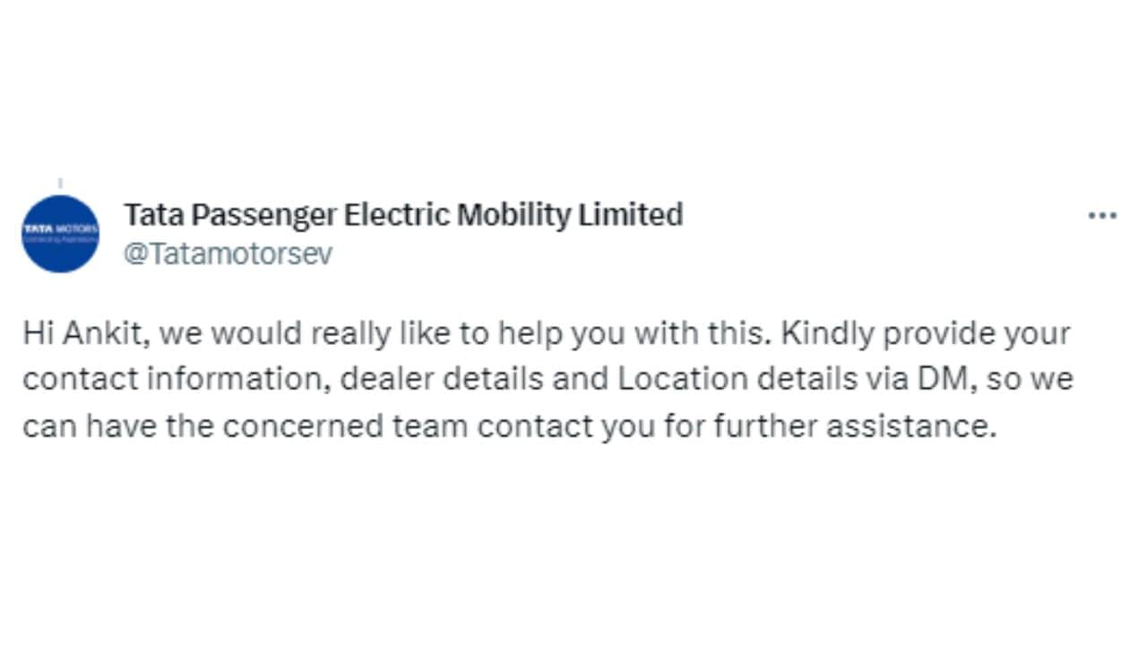 tata electric suv accelerator pedal breaks while driving owner shares pictures, know details