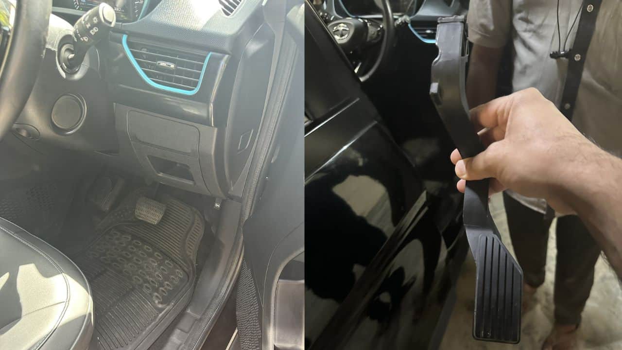 tata electric suv accelerator pedal breaks while driving owner shares pictures, know details