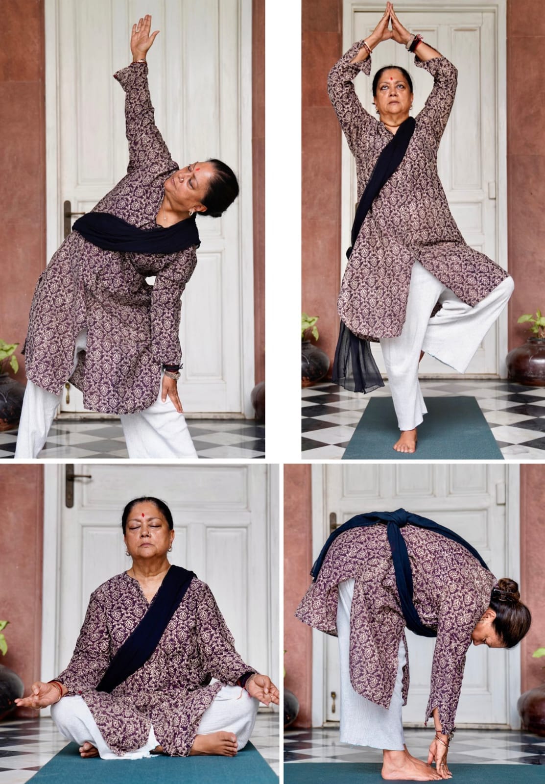 International Yog Day: Rajasthan BJP Leaders Took Part In Celebration Across The State,