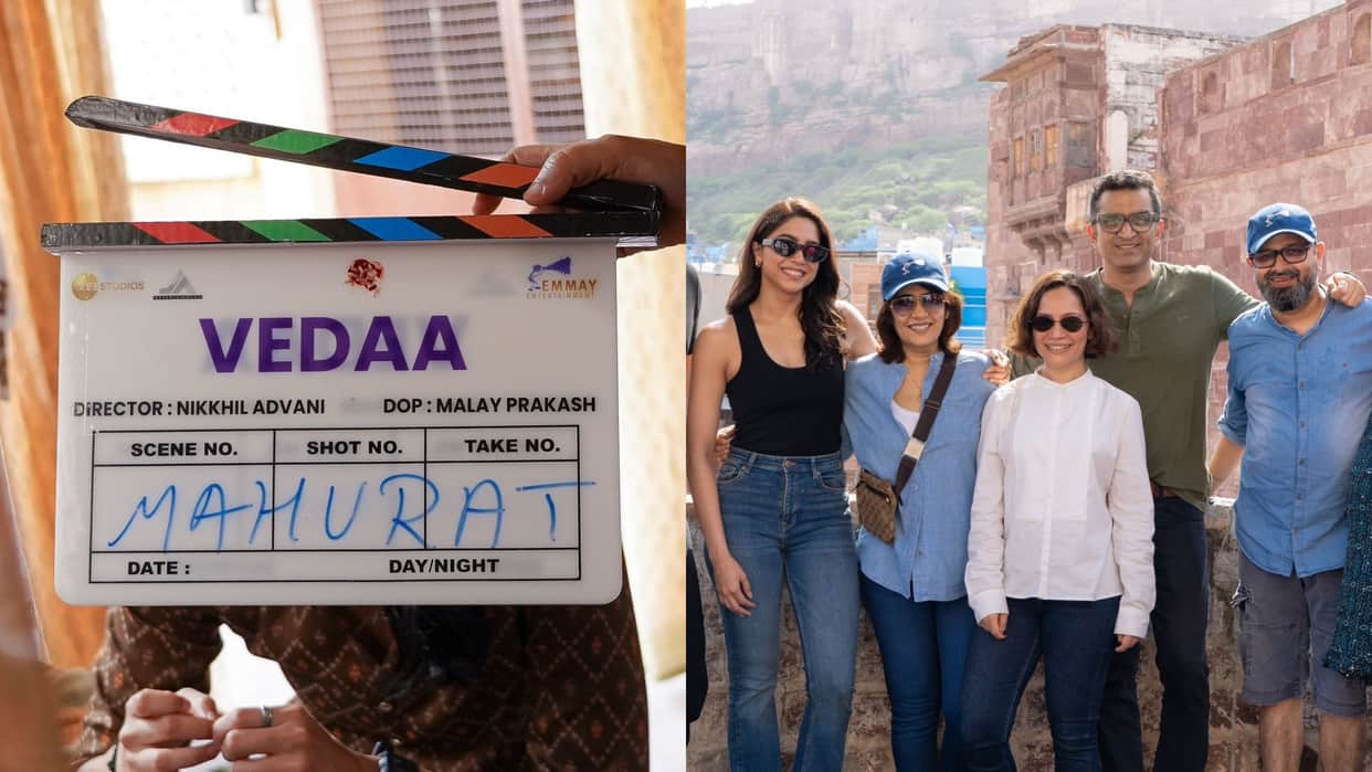 Vedaa shoot begins in rajasthan John Abraham and Sharvari Wagh appear in lead role Nikkhil Advani film read