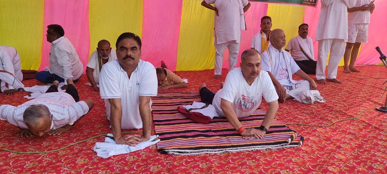 International Yoga Day 2023: Everyone did together in Bihar, Yoga in Patna, Yoga News, Meditation, Yoga Update