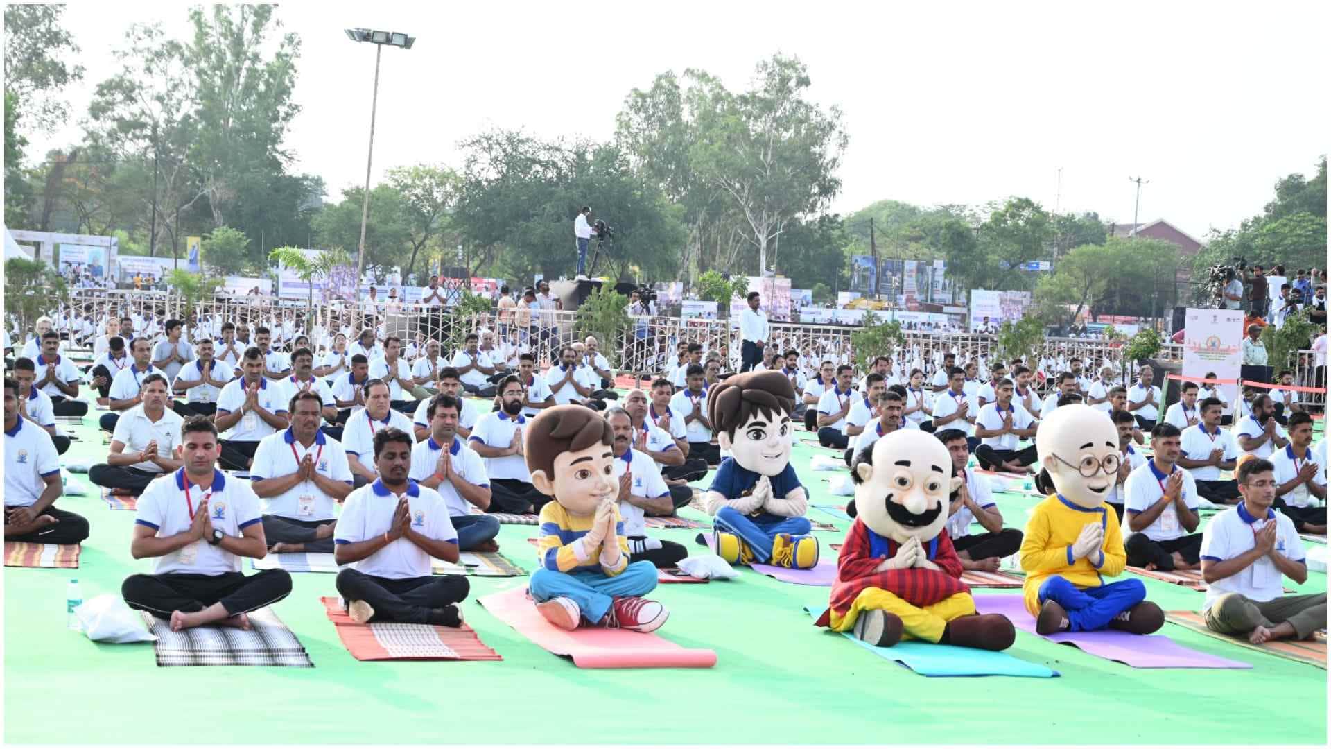 Nickelodeon celebrates International Yoga Day Joins AYUSH Ministry at Indias Biggest Yoga Event