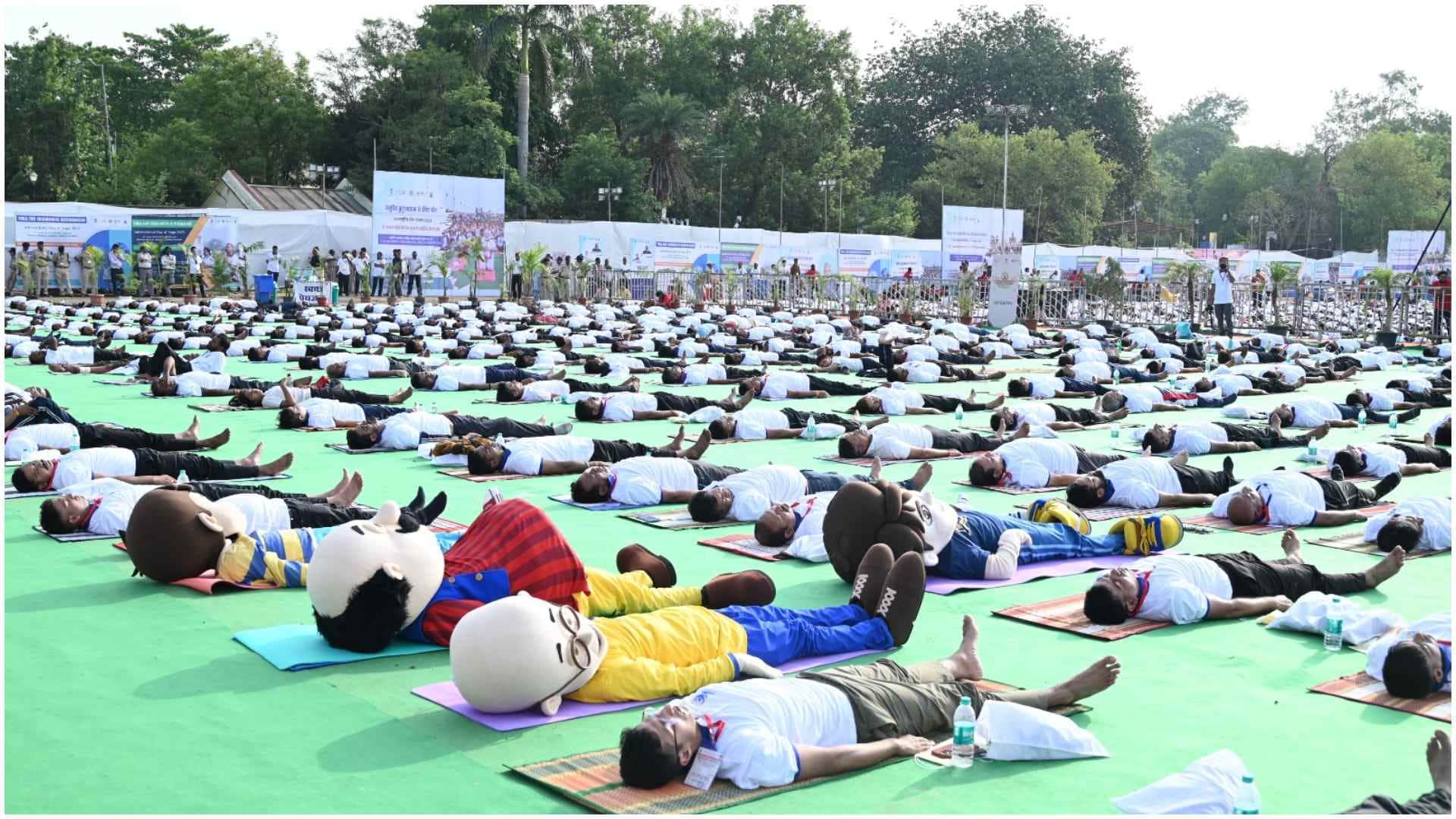 Nickelodeon celebrates International Yoga Day Joins AYUSH Ministry at Indias Biggest Yoga Event