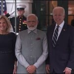 पीएम मोदी ने जो बाइडन से की मुलाकात।