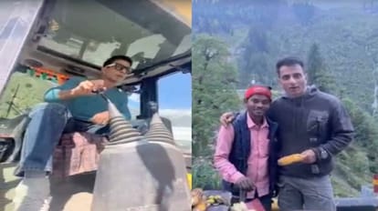 Actor Sonu Sood looking for bride for Bhutte Wale in Lahaul Valley, JCB machine also started, also drove JCB m