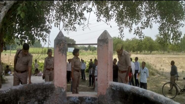 Mother along with three children jumped into the well, all four died, she was angry with her husband for not t