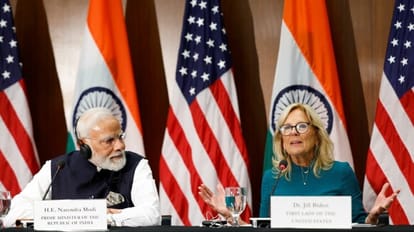 Jill biden welcomes Prime Minister narendra modi said establashing familiar relations between india or America