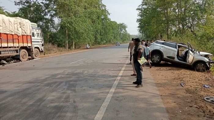 two including three-year-old girl died after car collided with truck in balod