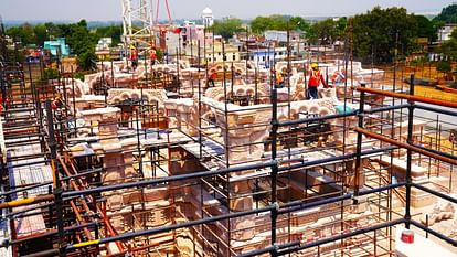 Ayodhya News: 50 percent work of first floor of Ram temple completed