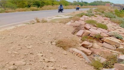 More than 50 pits in Domingarh Gahasad dam 11 km