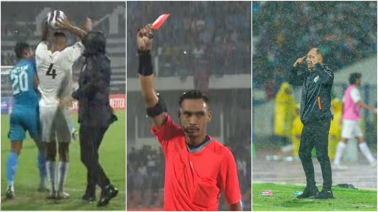 India football Head Coach Igor Stimac statement On Getting Sent Off vs Pakistan; IND vs PAK SAFF Cup