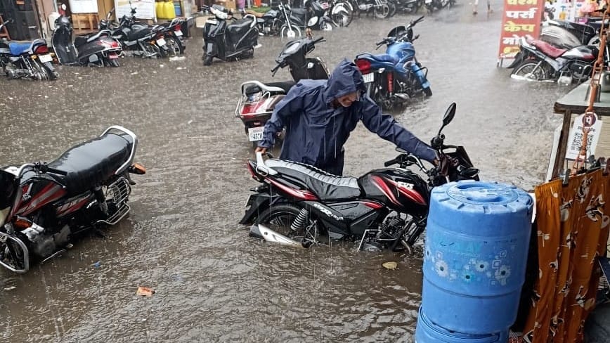 rain baarish weather mausam updates indore