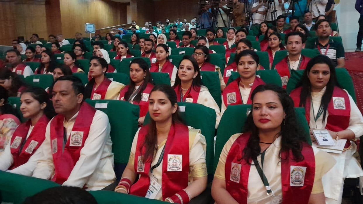 Jammu University Convocation: lg manoj sinha said In  coming times education matter which based on values of l