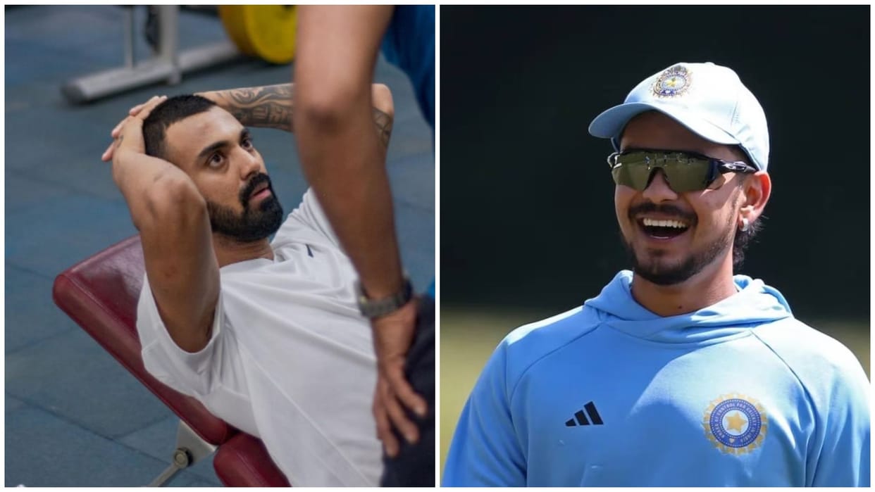 Video watch KL Rahul is training in NCA posted video Fans surprised by Ishaan Kishan strange comment