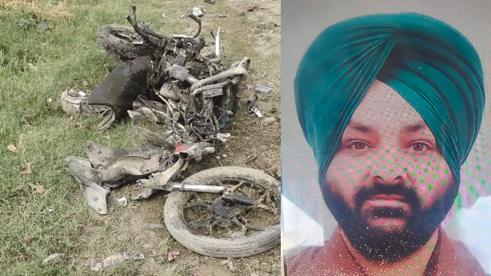 man died in accident in Kapurthala
