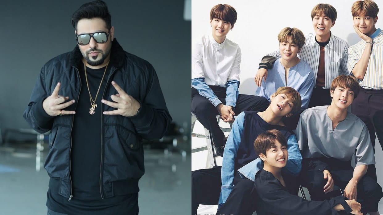 Bts Aarmy group angry with Bollywood Rapper Badshah accuses him of disrespecting the K Pop group singers