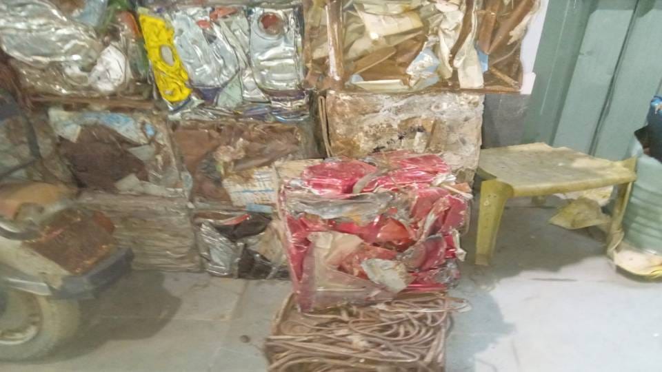 first scrapping centre of State started in Agra