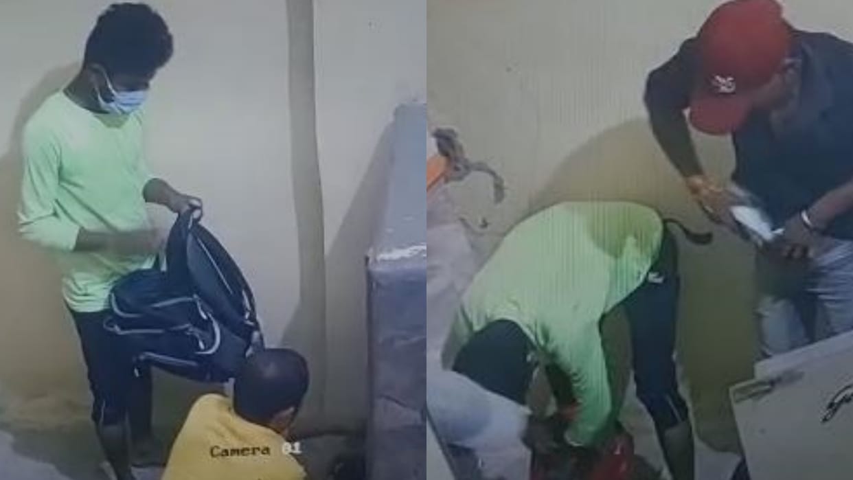 Shivhar Bank Robbery Case Leaving 27 lakhs kept on counter miscreants took away 20 lakhs after opening locker