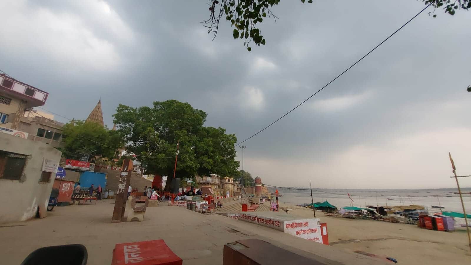 PHOTOS: Weather of Varanasi changed due to heavy rain, drop in temperature, relief from scorching heat