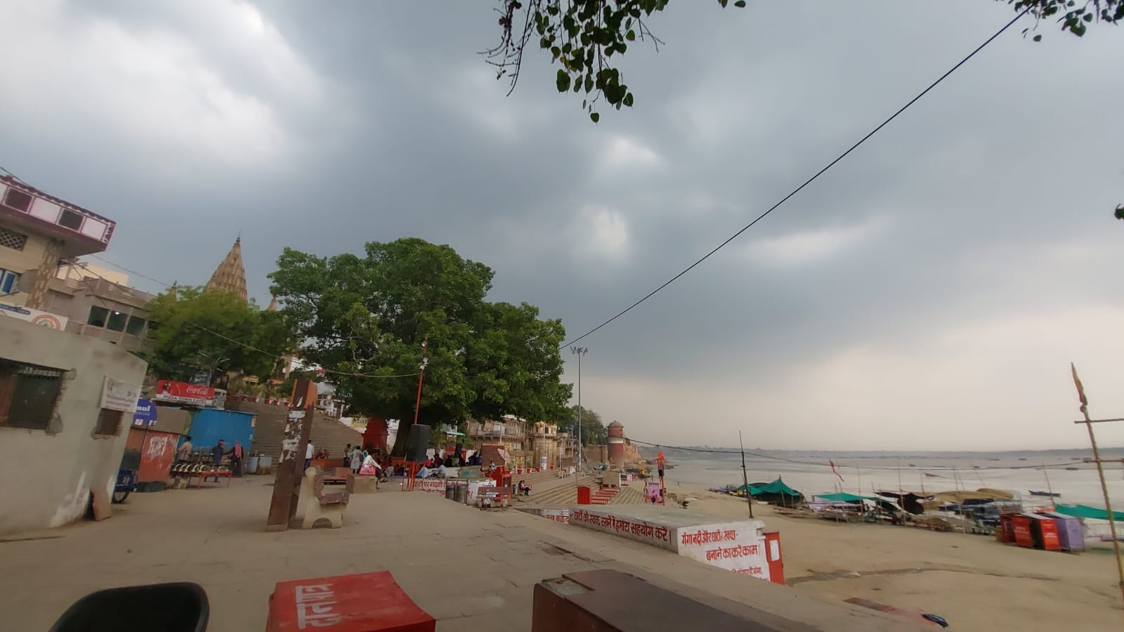 PHOTOS: Weather of Varanasi changed due to heavy rain, drop in temperature, relief from scorching heat