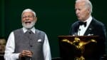 टोस्ट के दौरान पीएम मोदी और जो बाइडन