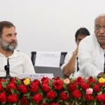 राहुल और खरगे।