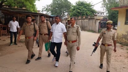 Mafia Kuntu Singh appeared in azamgarh gangster court amid tight security