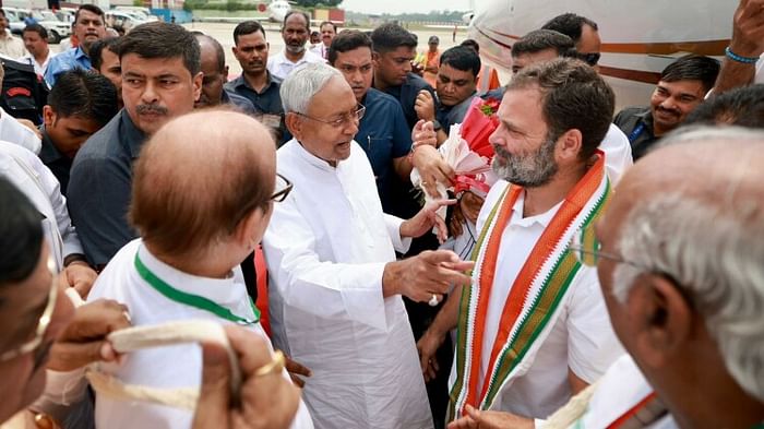 opposition unity: Rahul Gandhi targets BJP in Sadakat Ashram, Narendra Modi, meeting of opposition parties