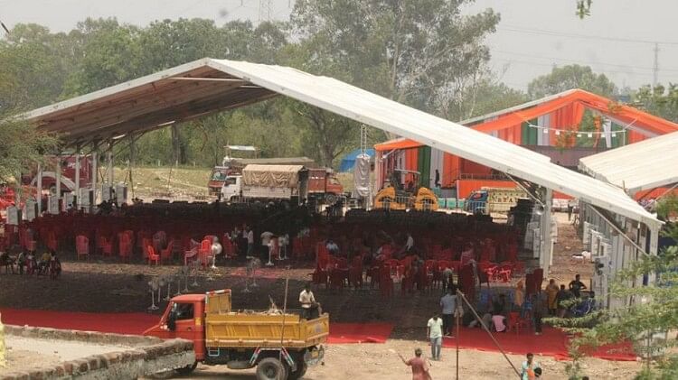 JK: Home Minister's rally in Jammu today, tight security from IB to LOC, waterproof pandal ready