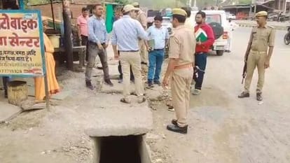 Is this your job Sonbhadra DM furious over slow pace of drain construction