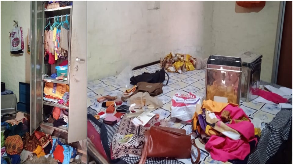 Thieves raid on houses of former BJP MLA brothers stealing 40 lakhs by breaking locks