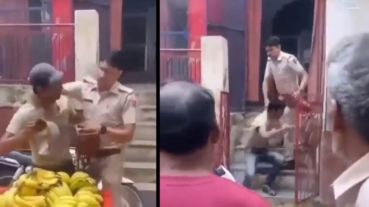 Ajmer Police Constable Thrashes Vegetable Street Vendor, SP Removed Him