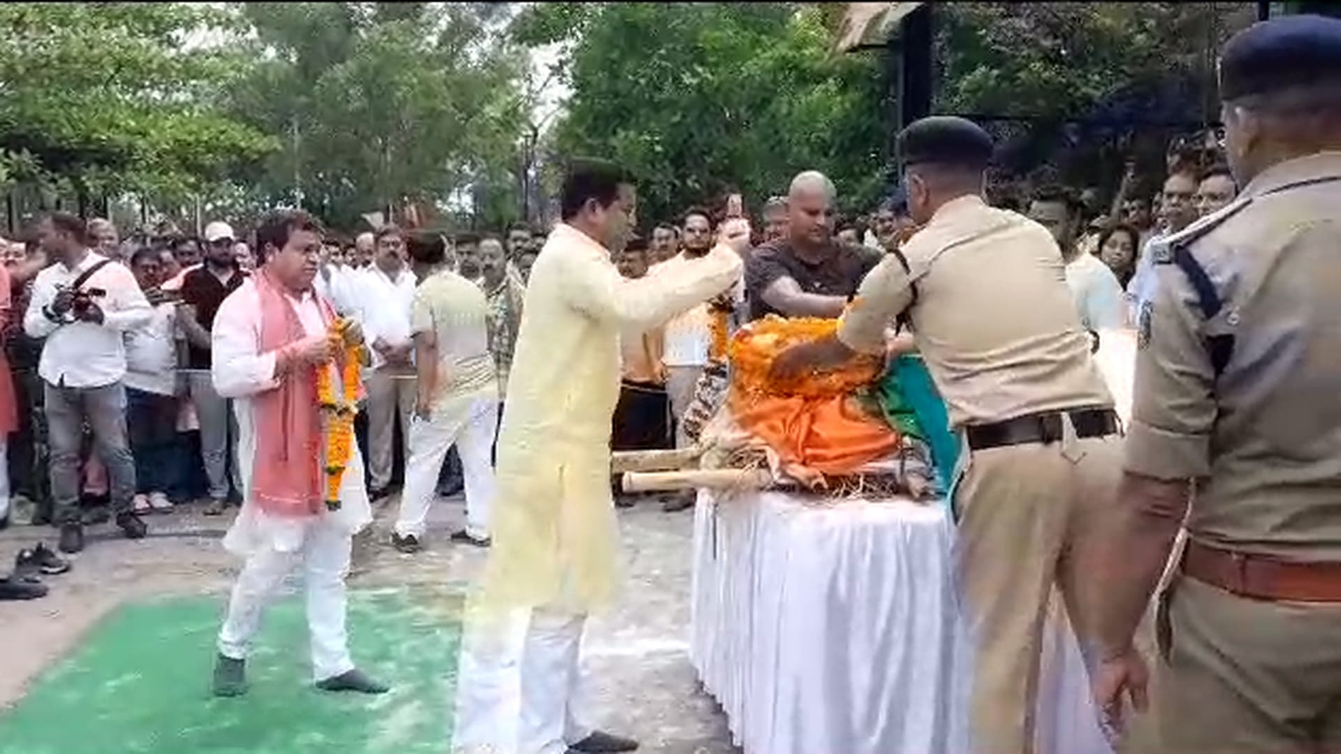 Vaishali Nagar BJP MLA Vidyaratan Bhasin passed away