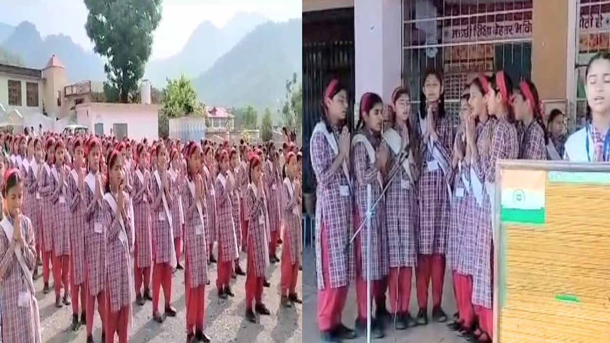 Initiative: Dadahu became the first school in Himachal to hold prayer meeting in Pahari dialect