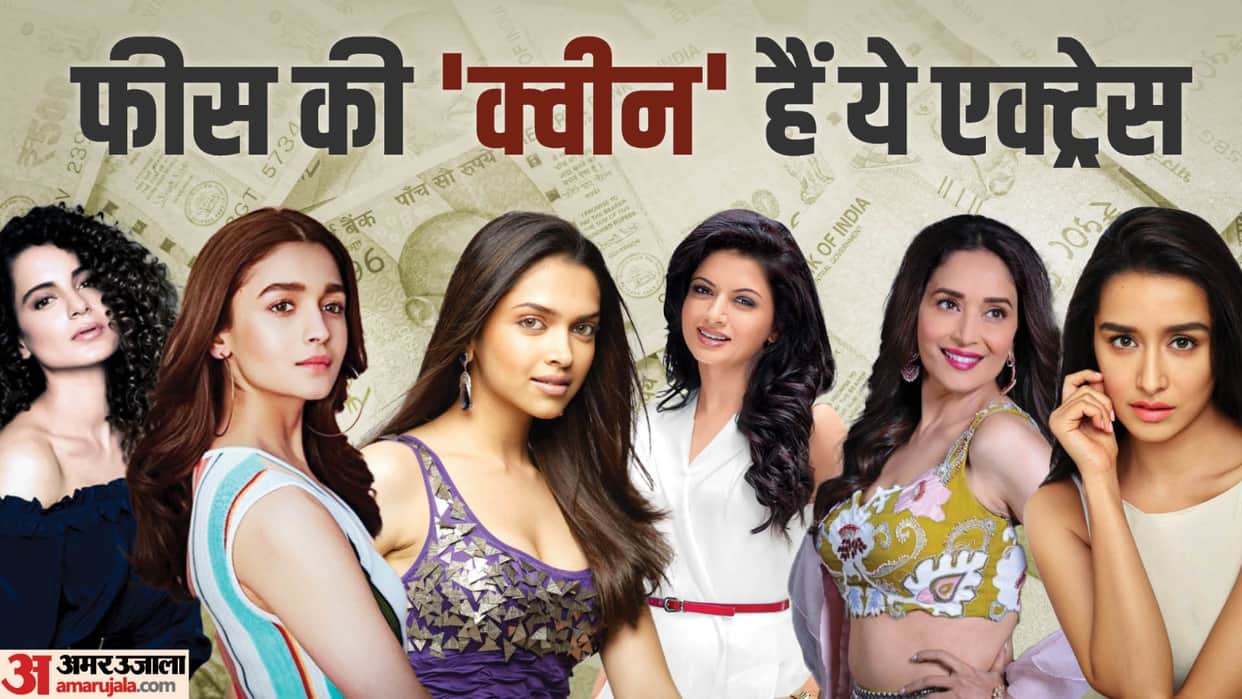 Actresses who were Paid More than Actors for Movie Deepika Padukone Bhagya Shree Madhuri Dixit Shraddha Kapoor