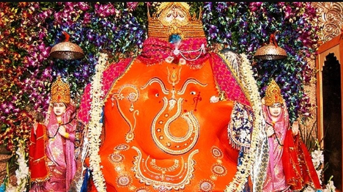 Khajrana Ganesh Mandir donation foreign currency gold silver jewellery