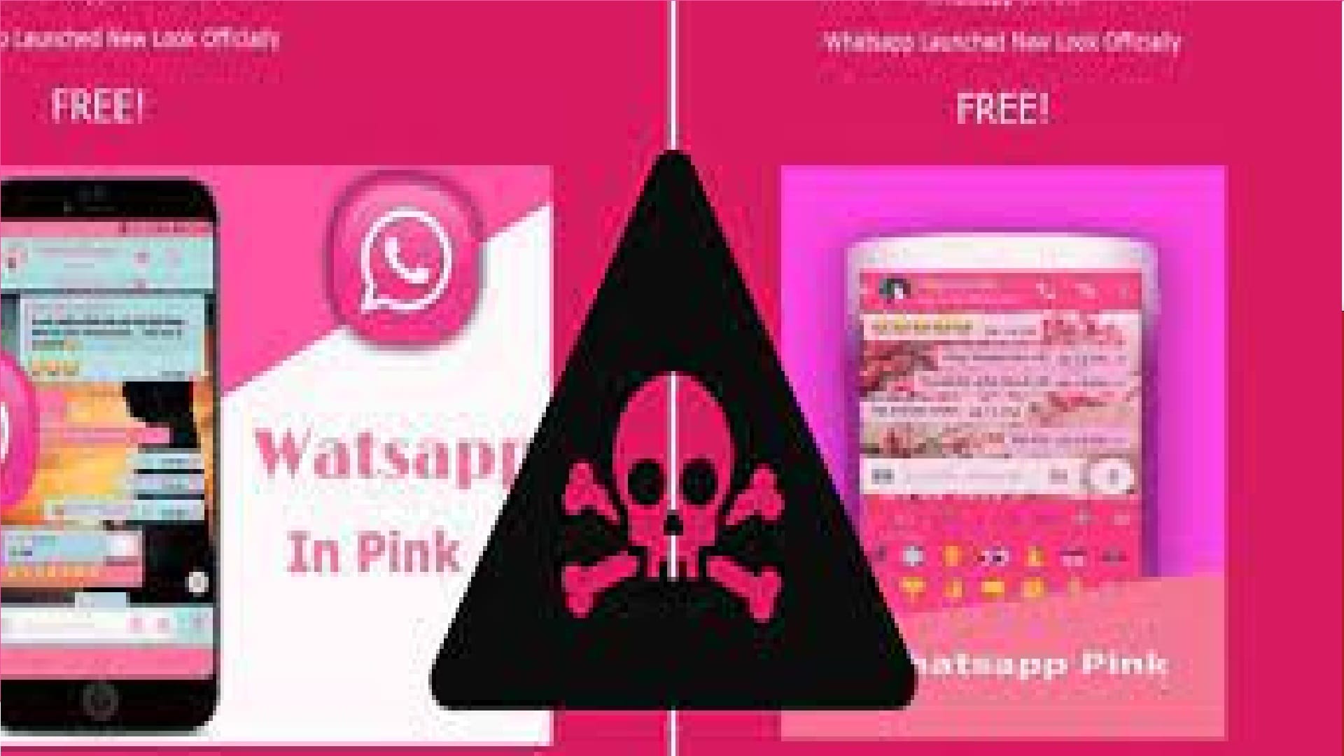 Pink WhatsApp