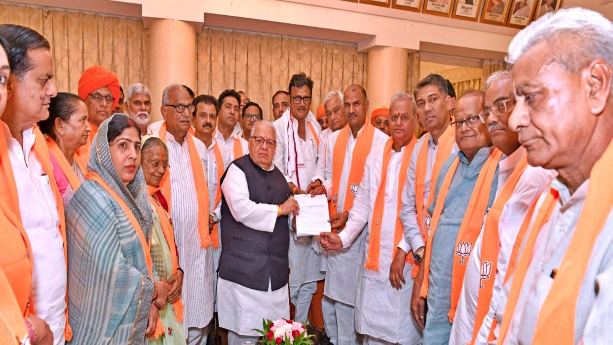 Governor Kalraj Mishra wrote a letter to CM Gehlot