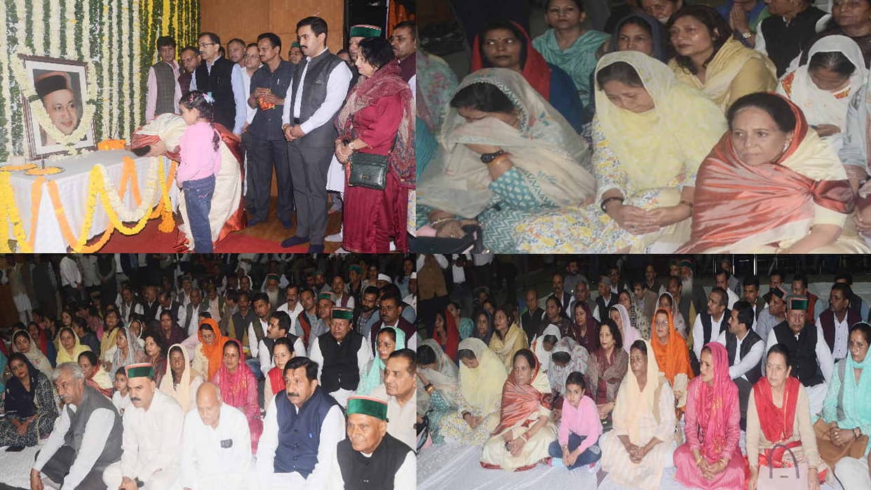 On the birth anniversary of former cm Virbhadra singh, Congress celebrated Vikas Diwas by organizing blood don