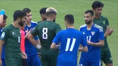 SAFF Championship: पाकिस्तान टूर्नामेंट से बाहर, लगातार दूसरे मैच में मिली हार, कुवैत सेमीफाइनल में पहुंचा SAFF Championship Pakistan out of tournament defeat in second consecutive match Kuwait reaches semi-finals