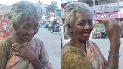 lavani artist shantabai kopargaonkar video viral begging at kopargaonkar st bus station