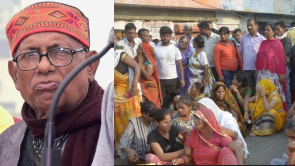Report against five people including Naib Tehsildar in case of farmer death