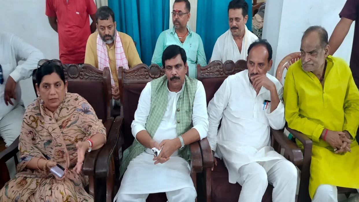 Former MP Anand Mohan took jibe at BJP, and talk about Rahul Gandhi, Manipur and opposition unity