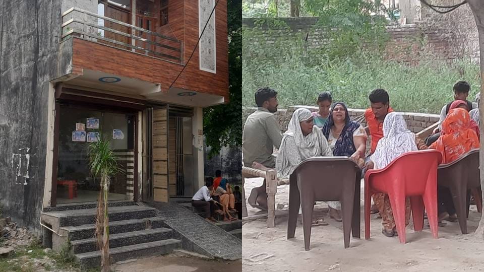 dead body of couple found in a flat in Ghaziabad husband soldier of UP police and wife CRPF constable