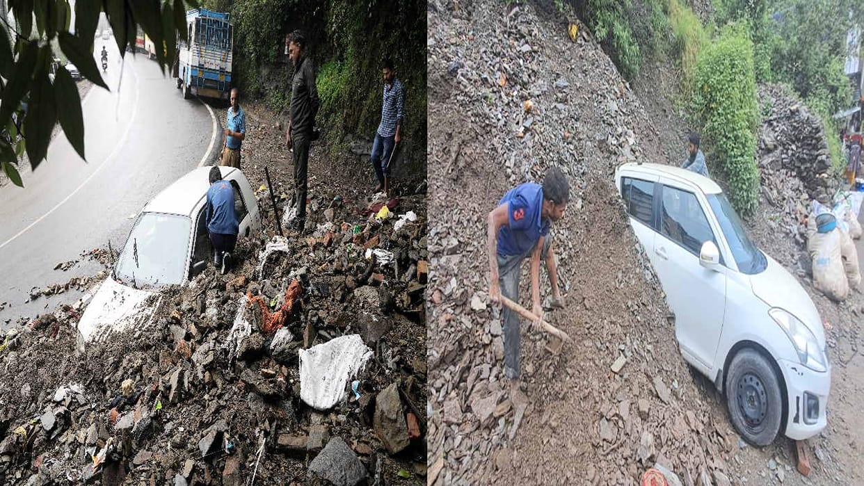 Monsoon Arrived in Himachal, damage due to heavy rainfall,  roads closed, power-water crisis