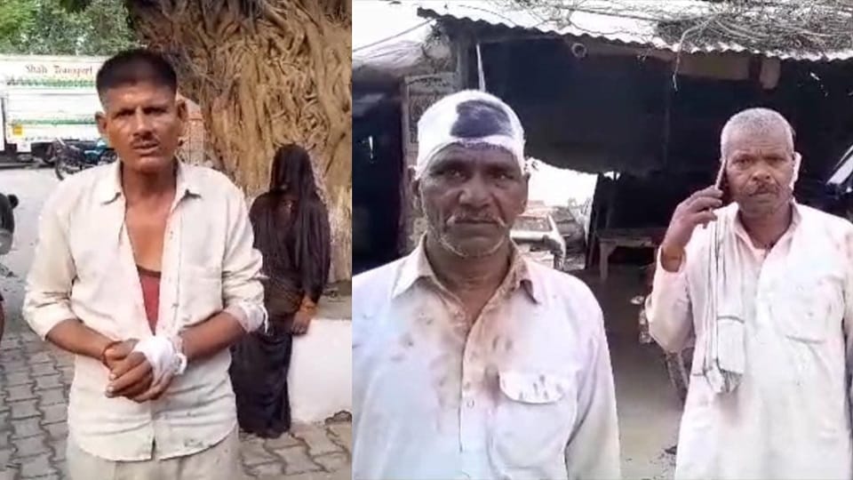 quarrel between two parties During horse ride of groom in Mathura six injured