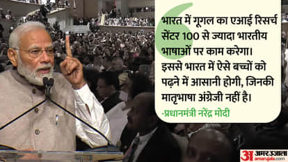 पीएम मोदी ने भारतीय समुदायों को किया संबोधित।