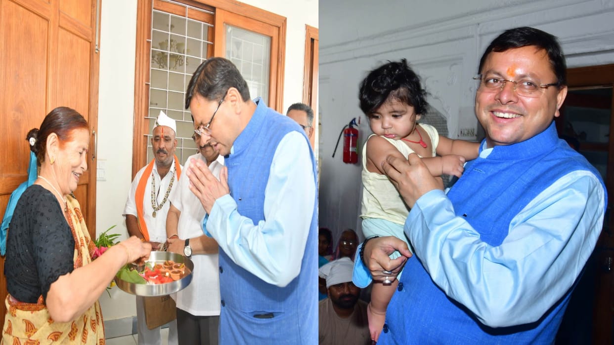 CM Dhami launches special campaign to Central government completes 9 years meets State distinguished people